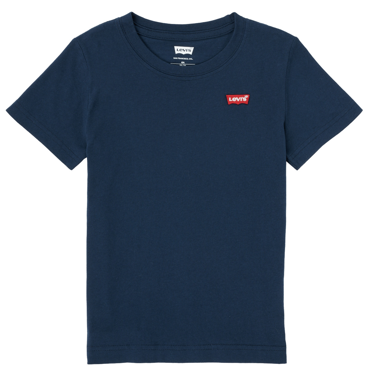 textil Dreng T-shirts m. korte ærmer Levi's BATWING CHEST HIT Marineblå