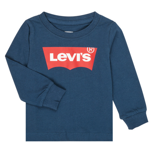 textil Børn Sweatshirts Levi's BATWING TEE LS Marineblå