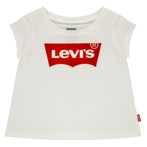textil Pige T-shirts m. korte ærmer Levi's BATWING TEE Hvid