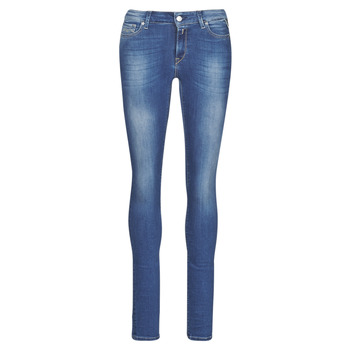 textil Dame Jeans - skinny Replay LUZ Blå / Mørk