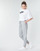 textil Dame Træningsbukser Nike W NSW ESSNTL PANT REG FLC Grå / Hvid