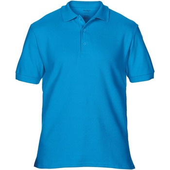 textil Herre Polo-t-shirts m. korte ærmer Gildan Premium Blå