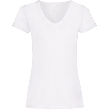 textil Dame T-shirts m. korte ærmer Universal Textiles Value Snow