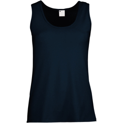textil Dame Toppe / T-shirts uden ærmer Universal Textiles Fitted Midnight Blue