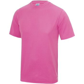 textil Herre T-shirts m. korte ærmer Awdis JC001 Electric Pink