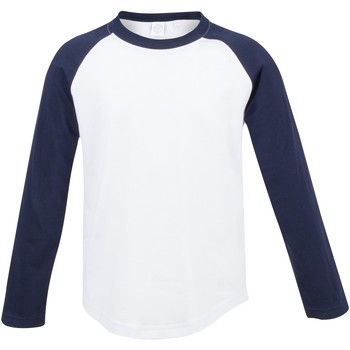 textil Børn Langærmede T-shirts Skinni Fit SM271 Hvid