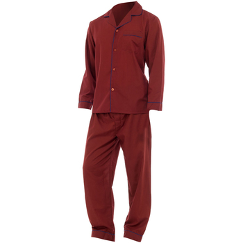 textil Herre Pyjamas / Natskjorte Universal Textiles  Red