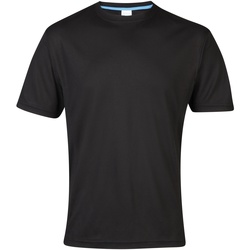 textil Herre T-shirts m. korte ærmer Awdis JC011 Jet Black