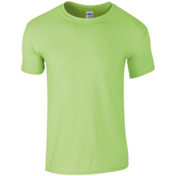 textil Herre Langærmede T-shirts Gildan SoftStyle Grøn