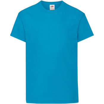 textil Børn T-shirts m. korte ærmer Fruit Of The Loom 61019 Flerfarvet