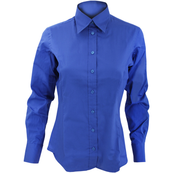 textil Dame Skjorter / Skjortebluser Kustom Kit KK702 Royal Blue