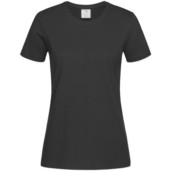 textil Dame T-shirts m. korte ærmer Stedman Comfort Sort