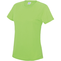 textil Dame T-shirts m. korte ærmer Awdis JC005 Electric Green