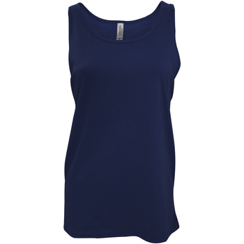 textil Dame Toppe / T-shirts uden ærmer Bella + Canvas CA3480 Navy Blue