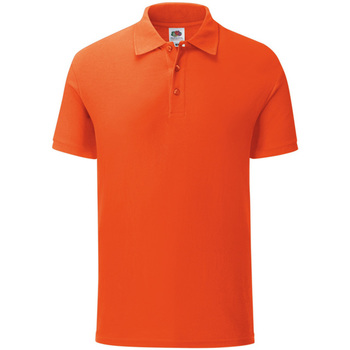 textil Herre Polo-t-shirts m. korte ærmer Fruit Of The Loom Iconic Orange