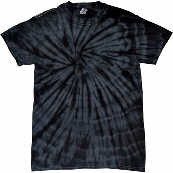 textil T-shirts m. korte ærmer Colortone Tonal Spider Black