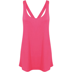 textil Dame Toppe / Bluser Skinni Fit Workout Neon Pink