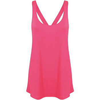 textil Dame Toppe / Bluser Skinni Fit Workout Neon Pink