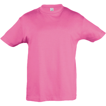 textil Børn T-shirts m. korte ærmer Sols 11970 Rød