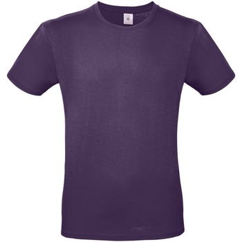 textil Herre Langærmede T-shirts B And C TU01T Violet