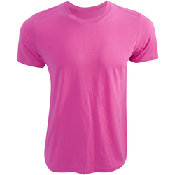 textil T-shirts m. korte ærmer Bella + Canvas CA3650 Neon Pink