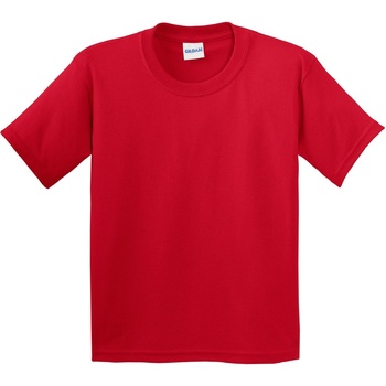 textil Børn T-shirts m. korte ærmer Gildan 64000B Rød