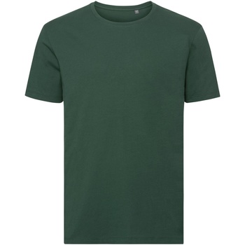 textil Herre Langærmede T-shirts Russell R108M Grøn