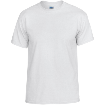 textil T-shirts m. korte ærmer Gildan DryBlend Hvid