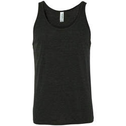 textil Dame Toppe / T-shirts uden ærmer Bella + Canvas CA3480 Charcoal Black Triblend