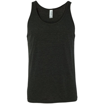 textil Dame Toppe / T-shirts uden ærmer Bella + Canvas CA3480 Charcoal Black Triblend