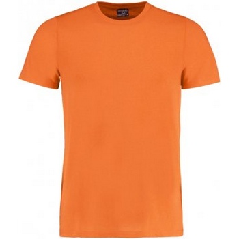 textil Herre Langærmede T-shirts Kustom Kit KK504 Orange