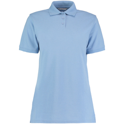 textil Dame Polo-t-shirts m. korte ærmer Kustom Kit Klassic Light Blue