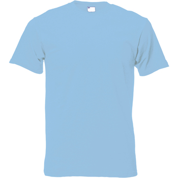 textil Herre T-shirts m. korte ærmer Universal Textiles 61082 Blå
