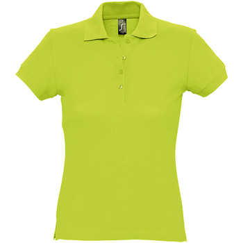 textil Dame Polo-t-shirts m. korte ærmer Sols 11338 Grøn