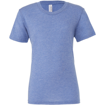textil Herre T-shirts m. korte ærmer Bella + Canvas CA3413 Blue Triblend