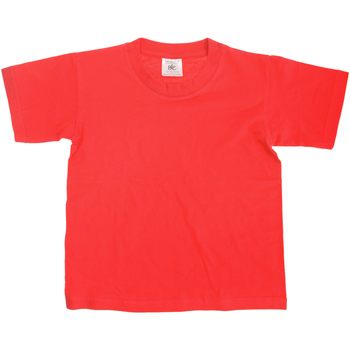 textil Børn T-shirts m. korte ærmer B And C TK300 Rød