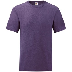 textil Herre T-shirts m. korte ærmer Fruit Of The Loom 61036 Heather Purple