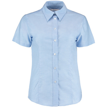 textil Dame Polo-t-shirts m. korte ærmer Kustom Kit KK360 Blå