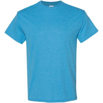 textil Herre T-shirts m. korte ærmer Gildan Heavy Blå