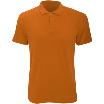textil Herre Polo-t-shirts m. korte ærmer Anvil 6280 Mandarin Orange