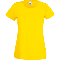textil Dame T-shirts m. korte ærmer Universal Textiles 61372 Bright Yellow