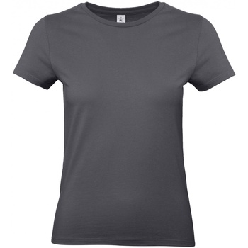 textil Dame T-shirts m. korte ærmer B And C E190 Grå