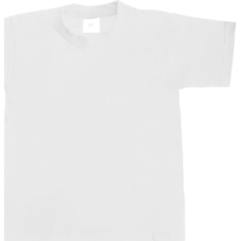 textil Børn T-shirts m. korte ærmer B And C Exact 190 Hvid