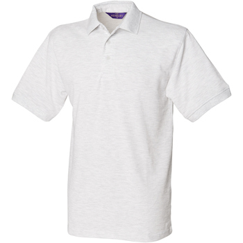 textil Herre Polo-t-shirts m. korte ærmer Henbury HB400 Grå
