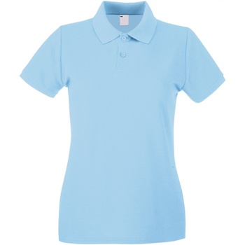 textil Dame Polo-t-shirts m. korte ærmer Universal Textiles 63030 Blå