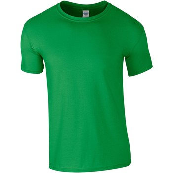textil Herre Langærmede T-shirts Gildan GD01 Grøn