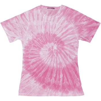 textil Dame T-shirts m. korte ærmer Colortone TD20M Spider Pink