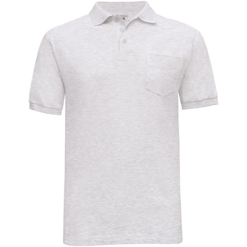 textil Herre Polo-t-shirts m. korte ærmer B And C BA350 Grå