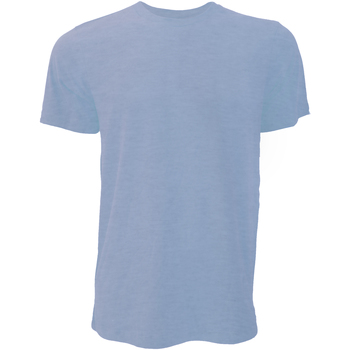 textil Herre T-shirts m. korte ærmer Bella + Canvas CA3001 Blå