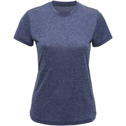 textil Dame T-shirts m. korte ærmer Tridri TR020 Blue Melange